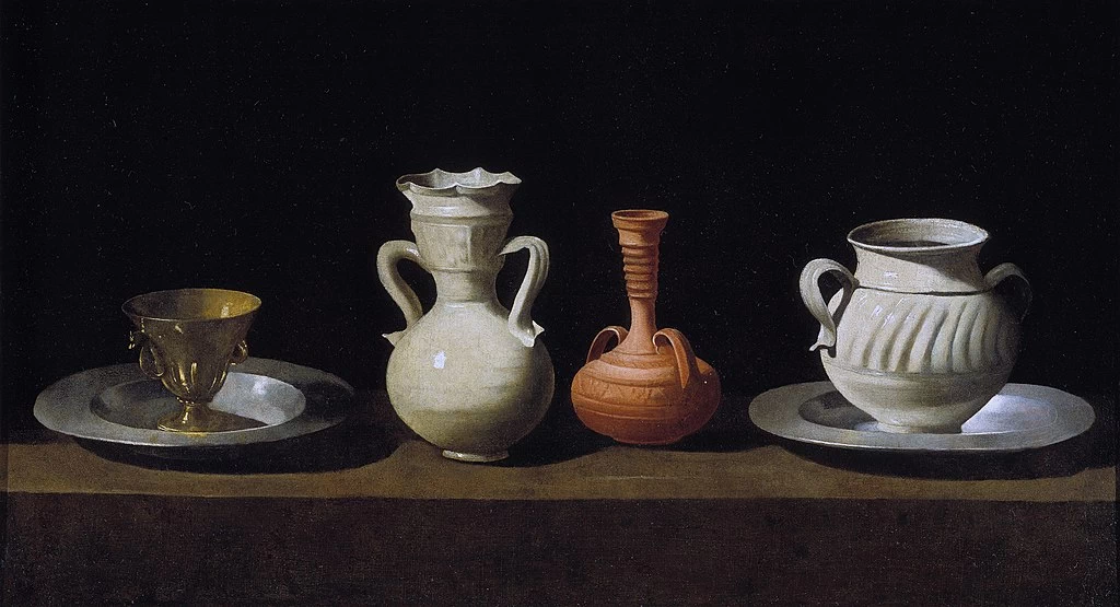 Natura morta con recipienti - Museo del Prado, Madrid